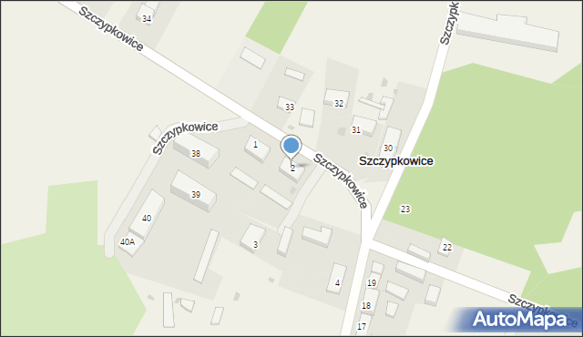 Szczypkowice, Szczypkowice, 2, mapa Szczypkowice