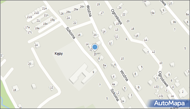 Szczyrk, Szkolna, 10, mapa Szczyrk