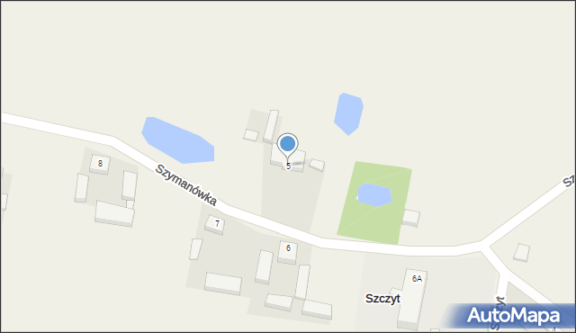 Szczyt, Szczyt, 5, mapa Szczyt