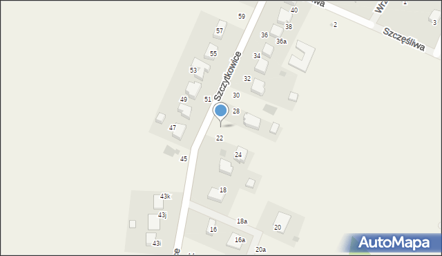 Szczytkowice, Szczytkowice, 26, mapa Szczytkowice