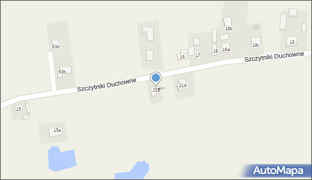 Szczytniki Duchowne, Szczytniki Duchowne, 21B, mapa Szczytniki Duchowne