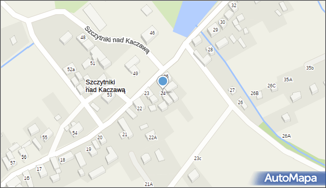 Szczytniki nad Kaczawą, Szczytniki nad Kaczawą, 24, mapa Szczytniki nad Kaczawą