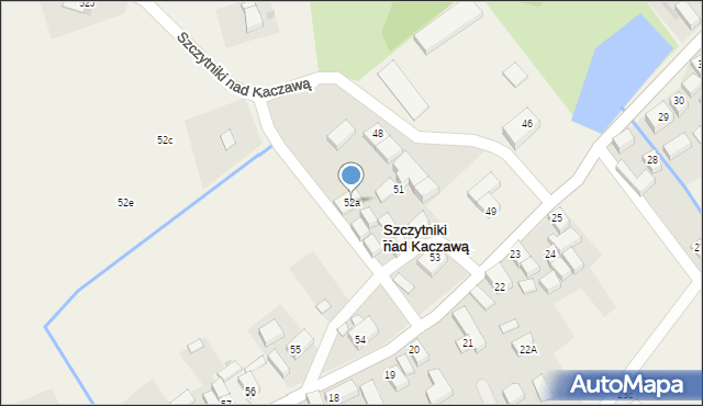 Szczytniki nad Kaczawą, Szczytniki nad Kaczawą, 52a, mapa Szczytniki nad Kaczawą