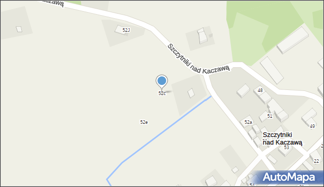 Szczytniki nad Kaczawą, Szczytniki nad Kaczawą, 52c, mapa Szczytniki nad Kaczawą