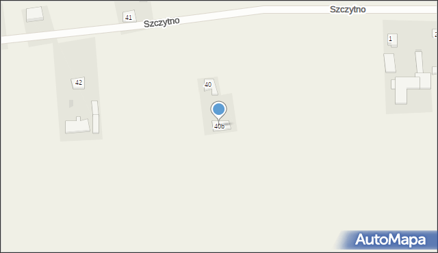 Szczytno, Szczytno, 40b, mapa Szczytno