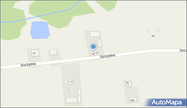 Szczytno, Szczytno, 41, mapa Szczytno