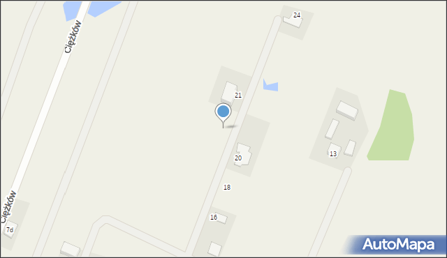 Szczyty, Szczyty W, 19, mapa Szczyty