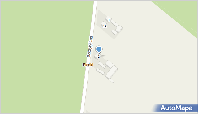 Szczyty-Las, Szczyty-Las, 2, mapa Szczyty-Las