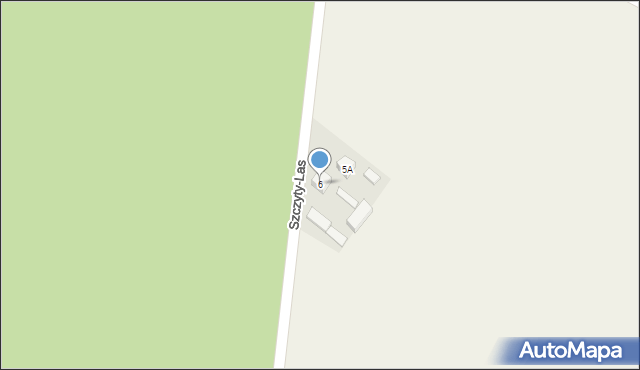 Szczyty-Las, Szczyty-Las, 6, mapa Szczyty-Las