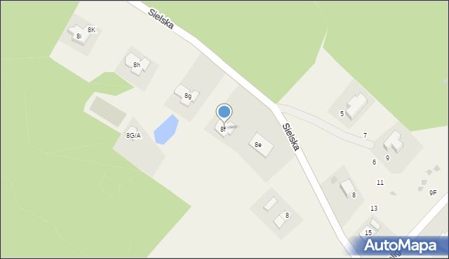 Szeligi, Szeligi, 8f, mapa Szeligi