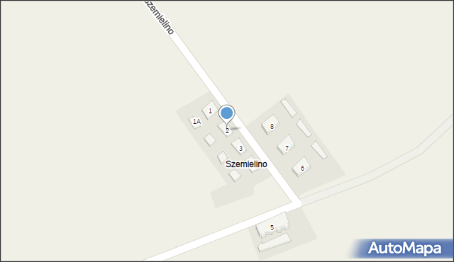 Szemielino, Szemielino, 2, mapa Szemielino