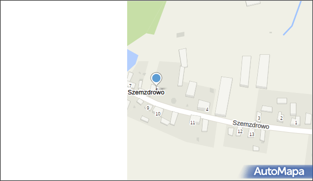 Szemzdrowo, Szemzdrowo, 5, mapa Szemzdrowo