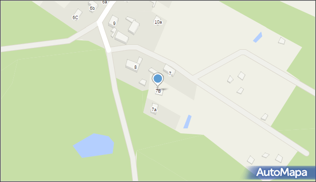 Szenajda, Szenajda, 7B, mapa Szenajda