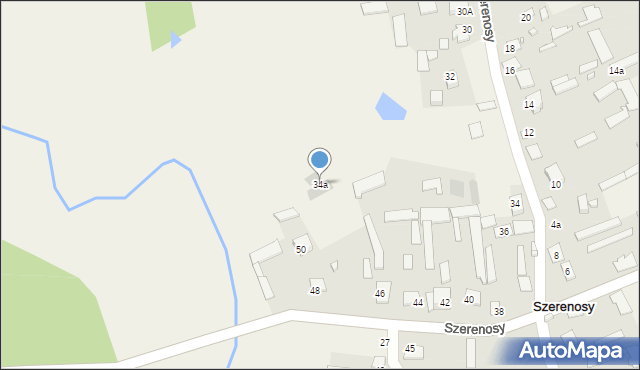 Szerenosy, Szerenosy, 34a, mapa Szerenosy