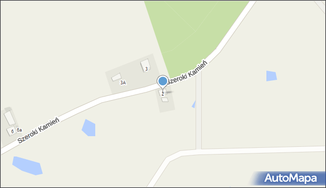 Szeroki Kamień, Szeroki Kamień, 2, mapa Szeroki Kamień