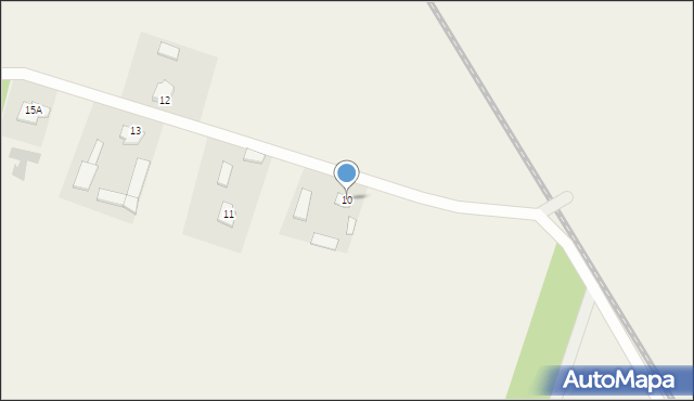 Szeromin, Szeromin, 10, mapa Szeromin
