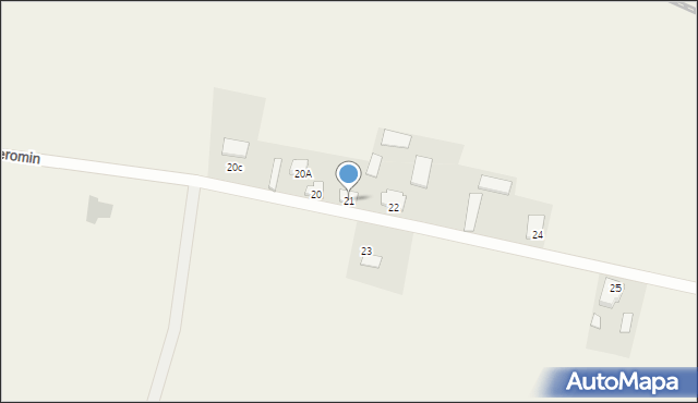 Szeromin, Szeromin, 21, mapa Szeromin