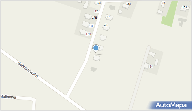 Szeromin, Szeromin, 43, mapa Szeromin