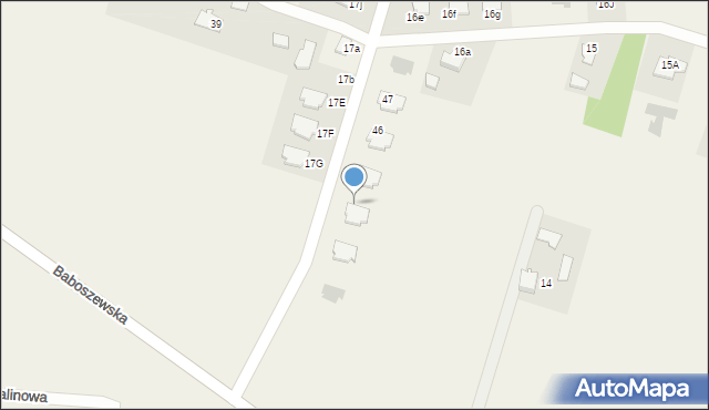 Szeromin, Szeromin, 44, mapa Szeromin