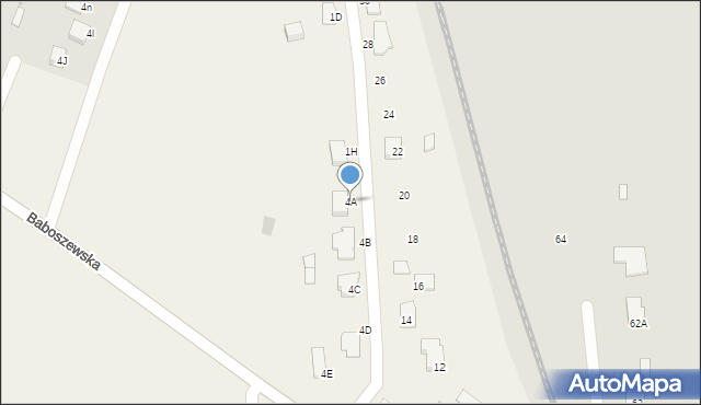 Szeromin, Szeromin, 4A, mapa Szeromin