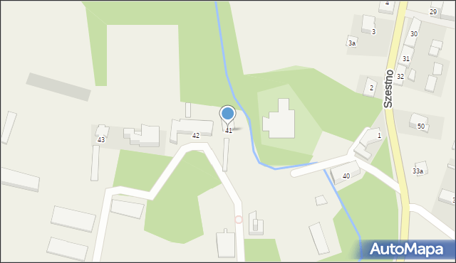 Szestno, Szestno, 41, mapa Szestno