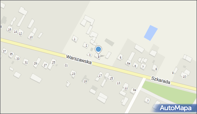 Szkarada, Szkarada, 4, mapa Szkarada