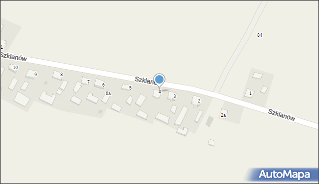 Szklanów, Szklanów, 4, mapa Szklanów