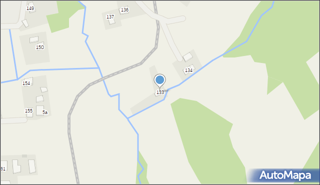 Szklary, Szklary, 133, mapa Szklary