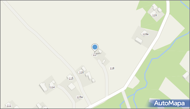 Szkodna, Szkodna, 117, mapa Szkodna