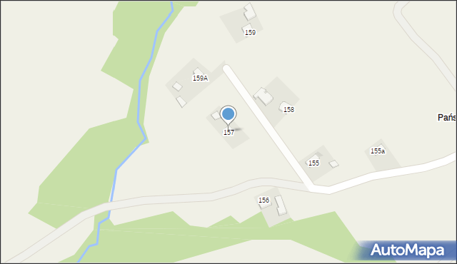 Szkodna, Szkodna, 157, mapa Szkodna