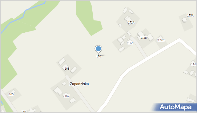 Szkodna, Szkodna, 170, mapa Szkodna