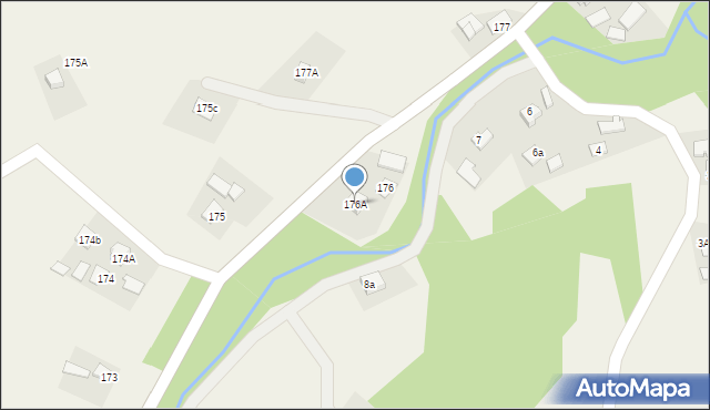 Szkodna, Szkodna, 176A, mapa Szkodna