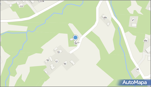 Szkodna, Szkodna, 54, mapa Szkodna