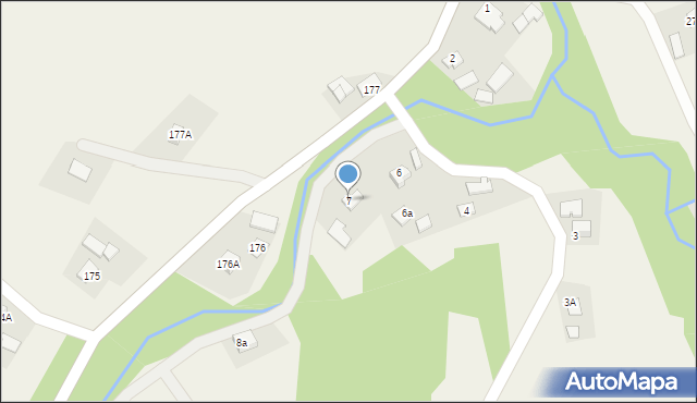 Szkodna, Szkodna, 7, mapa Szkodna