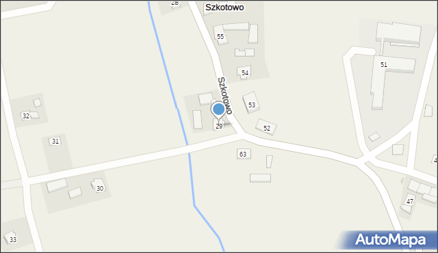 Szkotowo, Szkotowo, 29, mapa Szkotowo