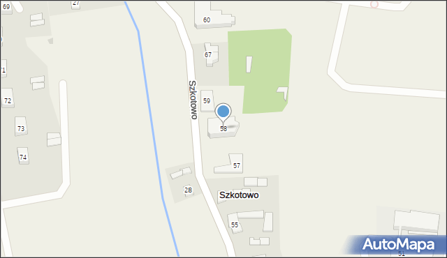 Szkotowo, Szkotowo, 58, mapa Szkotowo