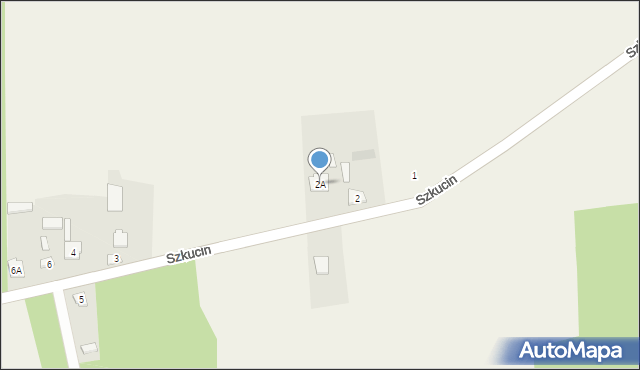 Szkucin, Szkucin, 2A, mapa Szkucin