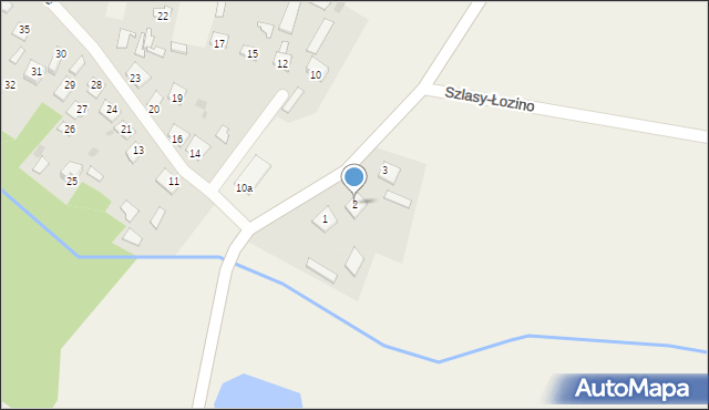 Szlasy-Łozino, Szlasy-Łozino, 2, mapa Szlasy-Łozino