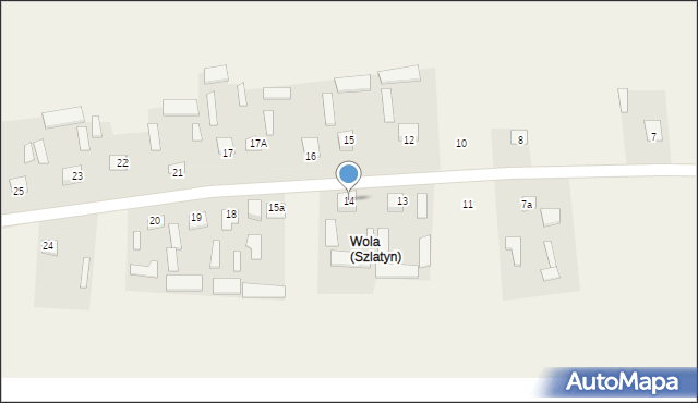 Szlatyn, Szlatyn, 14, mapa Szlatyn