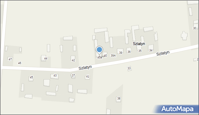 Szlatyn, Szlatyn, 40a, mapa Szlatyn