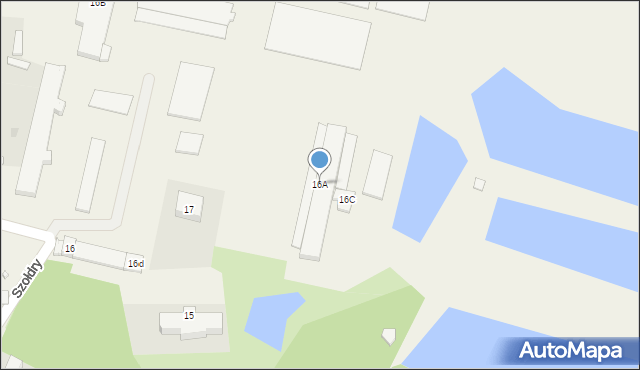 Szołdry, Szołdry, 16A, mapa Szołdry
