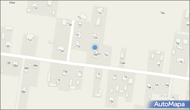 Szopinek, Szopinek, 72b, mapa Szopinek