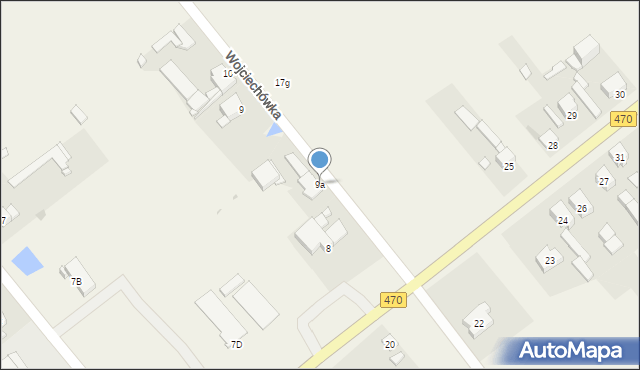 Szosa Turecka, Szosa Turecka, 9a, mapa Szosa Turecka