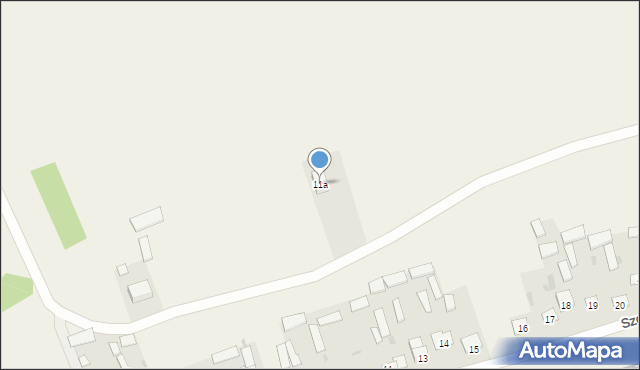 Szozdy, Szozdy, 11a, mapa Szozdy