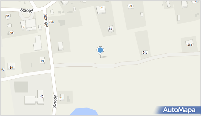 Szropy, Szropy, 21b, mapa Szropy