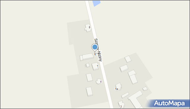 Szropy-Niziny, Szropy-Niziny, 6, mapa Szropy-Niziny