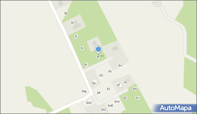 Szteklin, Szteklin, 8l, mapa Szteklin