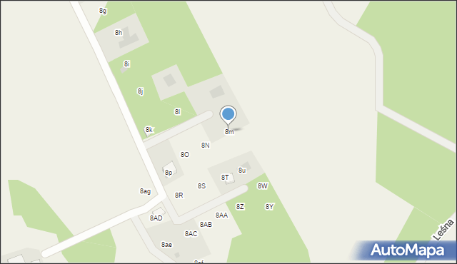 Szteklin, Szteklin, 8m, mapa Szteklin