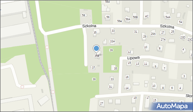 Sztutowo, Szkolna, 35B, mapa Sztutowo