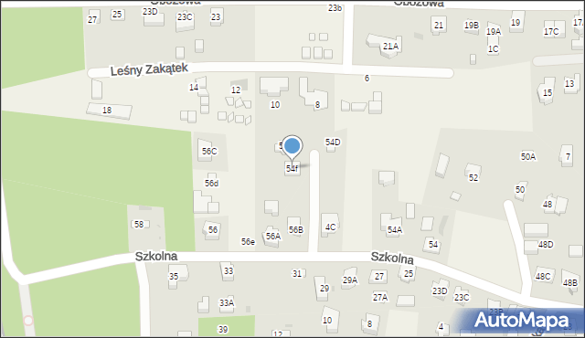 Sztutowo, Szkolna, 54f, mapa Sztutowo